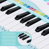 Costway 37-Key Keyboard Piano Electronic Musical Instrument Blue