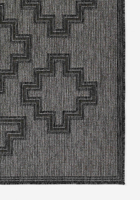 Esina Transitional 5'3\" x 7'0\" Area Rug in Grey Indoor Area Rug