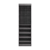 Bestar Pur 25 W Closet Shoe Organizer - Bark Grey|Organisateur de garde-robe pour chaussures Pur de Bestar de 25 po (L) - gris écorce
