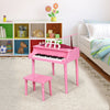 Costway 30-Key Classic Piano Wood w/ Bench & Music Rack Black