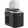 HOMCOM Ice Maker with Scoop Basket 26lbs/24Hrs 2 Bullet Ice Sizes, Black
