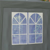 Outsunny 6.6'x6.6' Pop Up Canopy Tent For Outdoor, Garden, Patio, Grey