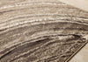 Forte Brown Cream Soothing Waves Area Rug - 5'3" x 7'5"|Carpette Forte brune et crème à motif de vagues apaisantes - 5 pi 3 po x 7 pi 5 po