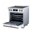 Forno Maximus 30 Inch Induction Range, White, 4.32 cu.ft. - FFSIN0968-30WHT Electric Range | Cuisiniere a induction Forno Maximus 30 pouces, blanc, 4,32 pi³ - FFSIN0968-30WHT