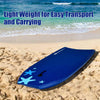 Goplus 41'' Lightweight Super Bodyboard Surfing W/leash Eps Core Boarding Ixpe Starfish