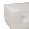 Lukas Contemporary Modern 118" Right-Facing 2-Piece Sectional Sofa in Cream | Canape sectionnel moderne contemporain Lukas 2 pieces 118" creme, angle droit