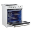 Forno Leonardo Espresso 30" Slide-In Induction Range, White -FFSIN0982-30WHT | Cuisiniere a induction encastrable Leonardo Espresso de 30 po, blanche – FFSIN0982-30WHT