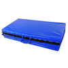 Soozier 4ft X 8ft X 2inch Tri-fold Gymnastics Tumbling Mat Exercise Mat With Carrying Handles For Mm|Soozier 4ft X 8ft X 2inch Tri-fold Gymnastics Tumbling Mat Exercise Mat With Carrying Handles, Dark