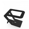 Kanto SE6 Elevated Desktop Speaker Stands for Large Speakers - Pair, Black | Supports sureleves Kanto SE6 pour enceintes de bureau de grande taille - paire, noir