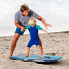 Costway 41" Lightweight Body Board With Eps Core Xpe Deck Hdpe Bottom Crescent Tail Blue
