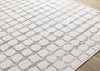 Oslo White Great Pebble Patterned Rug, 5'3" x 7'7" Indoor Area Rug | Tapis Oslo White a grands galets, 5'3" x 7'7"