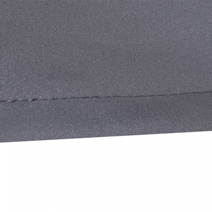Outsunny 11' X 8' Retractable Awning Fabric Replacement Outdoor Sunshade Canopy Awning Cover, Uv Protection, Grey