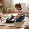 Costway 30 Keys Kids Piano Keyboard with Removable Music Stand, One-key Start Function Black