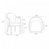 Hillman Modern 6-Piece Dining Chair Set in Sand | Ensemble de 6 chaises de salle a manger Hillman Modern en sable