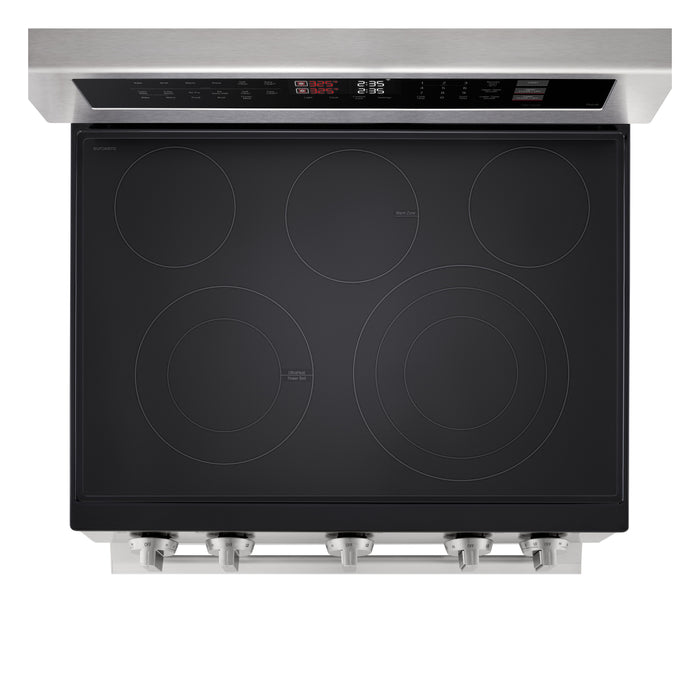 LG 30\" 7.3 Cu. Ft. Smart Electric Double Oven Range -Stainless Steel - LDEL7324YE