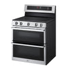 LG 30" 7.3 Cu. Ft. Smart Electric Double Oven Range -Stainless Steel - LDEL7324YE | Cuisinière intelligente électrique LG de 7,3 pi3 et de 30 po à four double - acier inoxydable - LDEL7324YE