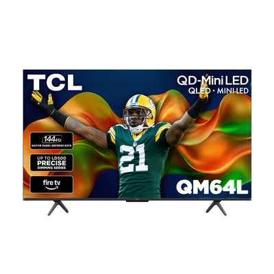 TCL 50" QM64L QD Mini-LED 4K Smart Fire TV (50QM64L) - 2026 Model | Téléviseur intelligent Mini DEL QD TCL QM64L 4K de 50 po avec Fire TV (50QM64L) - modèle 2026
