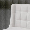 HOMCOM Modern Counter Bar Stools Upholstered Counter Chairs Set of 2 Beige