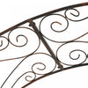 Outsunny 7.5ft Garden Metal Arch Outdoor Walkway Arbor For Decorative Climbing Vine Plants Patio Law|Outsunny Arche De Jardin En Metal De 2,1 M Tonnelle De Passerelle Exterieure Pour Plantes De Vigne G