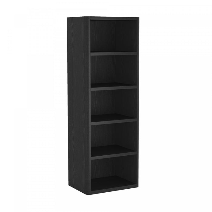 Rivington Modern 28\" Open Bookcase in Black