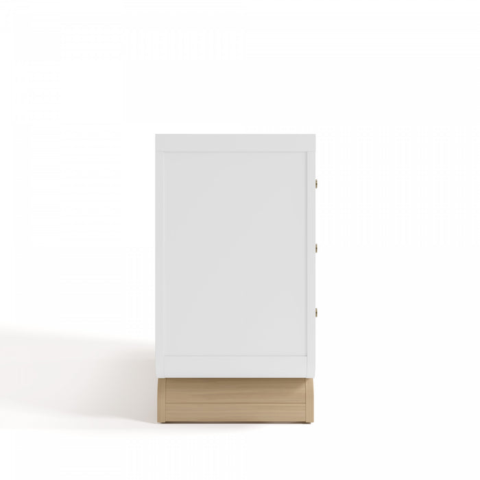 Storkcraft Santorini 6 Drawer Dresser - White/Driftwood