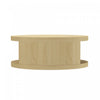Alure Contemporary 36" Round Coffee Table in Natural Oak | Table basse ronde contemporaine Alure 36" en chene naturel