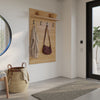 Porto Entryway Wall-Mounted Coat Rack with Shelf | Porte-manteau mural d’entree Porto avec tablette