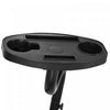 Outsunny Hammock Chair Stand With Tray Indoor Outdoor Porch Patio Black|Outsunny Chaise Support Hamac Interieur Exterieur Porche Patio, Noir