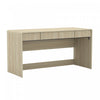 Novara Contemporary 60" Writing Desk in Whitewashed Oak (2-Drawer) | Bureau d’ecriture contemporain Novara 60" en chene blanchi (2 tiroirs)