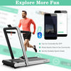 Superfit 4.75hp 2 In 1 Folding Treadmill W/remote App Control