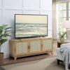 Sheridan Mid-Century Modern 4-Piece Living Room Set in Natural | Ensemble de salon Sheridan Mid-Century Modern 4 pieces en bois naturel