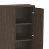 Rivington Modern 38" Bookcase Cabinet in Walnut - Set of 3 | Armoire bibliotheque moderne Rivington 38" en noyer - Ensemble de 3