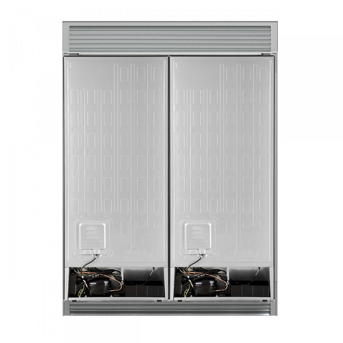 Forno Maderno 60 Inch Convertible Refrigerator in White, 27.2 cu.ft. - FFFFD1722-60MG-WHT