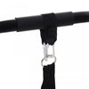 Soozier Fitness Dip Station Dip Bar Push Up Workout Stand With Straps Home Gym Black|Soozier Sation De Pompe Traction Bar Support D'entrainement Avec Sangles Home Gym Noir