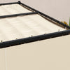 Outsunny 10' X 10' Patio Pergola With Retractable Canopy, Beige