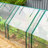Outsunny 12' X 3' X 3' Portable Greenhouse, Tunnel Greenhouse Clear|Outsunny Serre Portative 12' X 3' X 3', Serre Tunnel Transparente