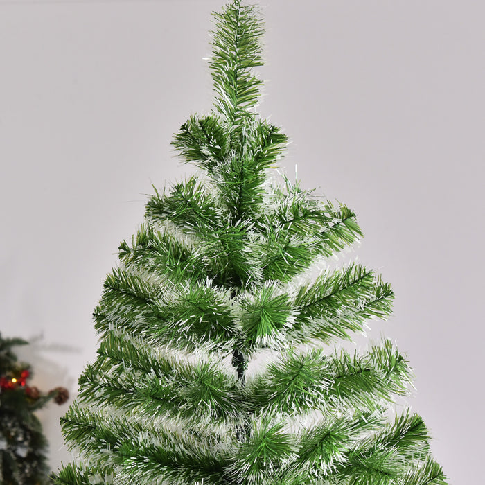 Homcom 7ft Artificial Christmas Tree With 968 Tips