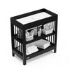 Graco Teddi Changing Table with Water-Resistant Changing Pad - Black