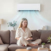 HOMCOM 18000 BTU Mini Split Air Conditioner, 22 SEER2 Wifi Enabled AC Unit