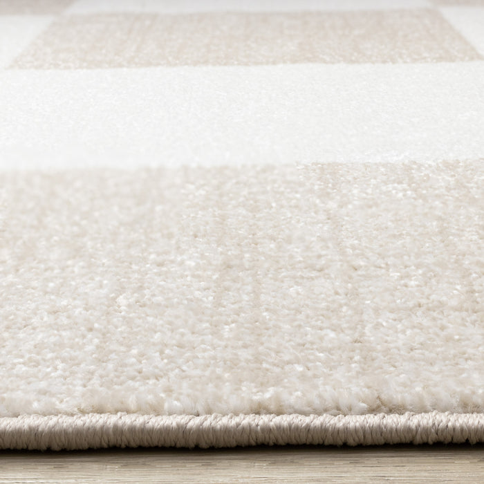 Covington Modern Checkered Indoor Area Rug - 6'7\" x 9'10\"