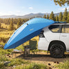 Outsunny Car Awning Camping Tent Waterproof 11.5 x 8ft, Light Blue