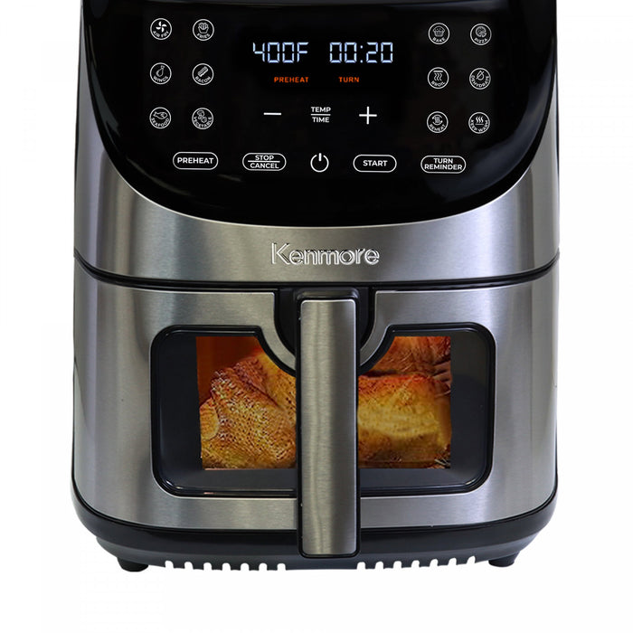Kenmore 8 Qt Digital Air Fryer, 12 Presets
