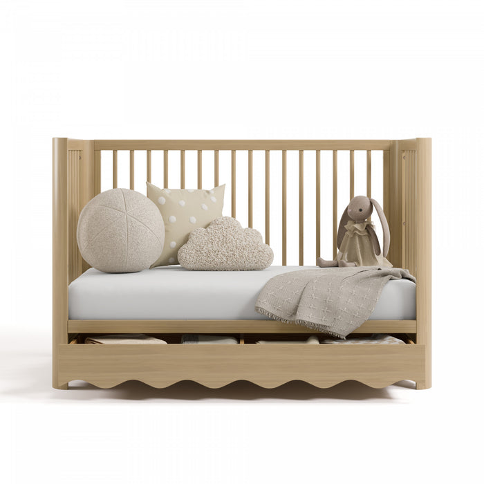 Storkcraft Casablanca Deluxe 5-in-1 Convertible Crib with Drawer - Driftwood