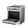 Forno Torino 30 Inch White Induction Range, 4.32 cu.ft - FFSIN0936-30WHT Electric Range | Cuisiniere a induction Torino 30 pouces blanche, 4,32 pi³ - FFSIN0936-30WHT