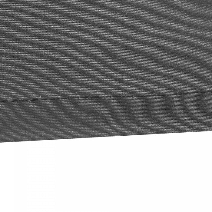 Outsunny 10' X 8' Retractable Awning Fabric Replacement Outdoor Sunshade Canopy Awning Cover, Uv Protection, Grey