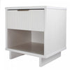 Granville Modern 18" Nightstand in White (1-Drawer) - Set of 2 | Table de nuit Granville Modern 18" en blanc (1 tiroir) - Lot de 2