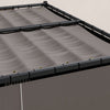 Outsunny 10' X 10' Patio Pergola With Retractable Canopy, Light Grey