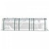 Outsunny 10' X 3' X 2.5' Portable Mini Tunnel Greenhouse With 3 Zipped Doors, Portable Small Green H|Outsunny Serre Tunnel Portative Avec 3 Portes Zippees
