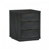 Evelyn Modern 20" Nightstand in Charcoal Gray (3-Drawer) | Table de nuit moderne Evelyn 20" en gris charbon (3 tiroirs)