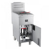 FORNO Commerciale Natural Gas Deep Fryer, 3 Burners 90,000 BTU, 40 lbs Oil Capacity - FCMGF0048 | Friteuse au gaz naturel Commerciale, 3 bruleurs (90 000 BTU), capacite d'huile de 40 lb – FCMGF0048